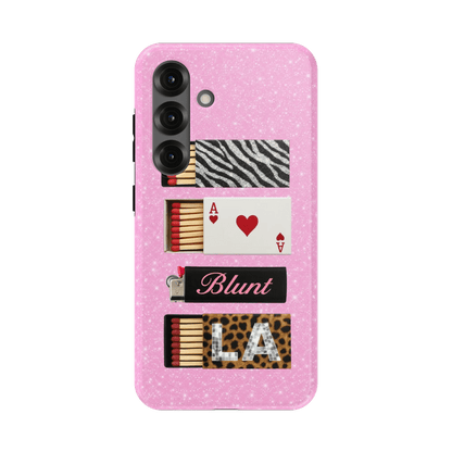 Baby Pink Match Samsung Case - Blunt Cases