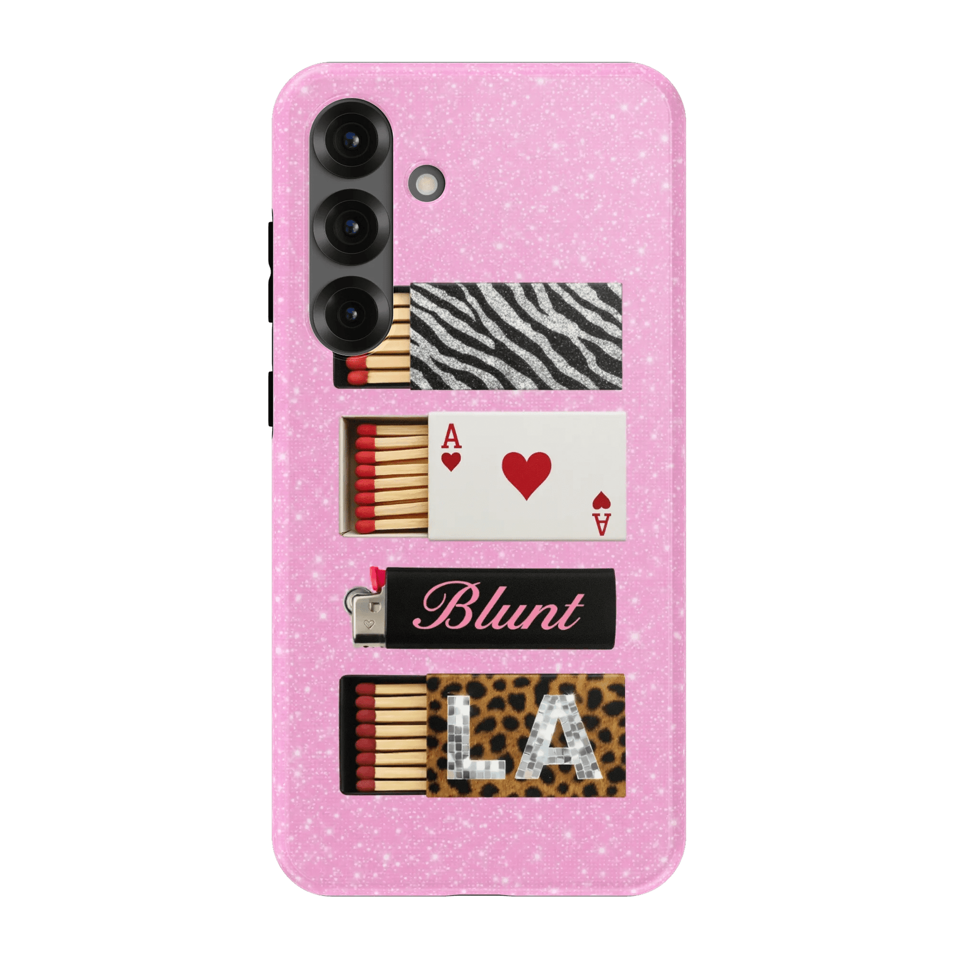 Baby Pink Match Samsung Case - Blunt Cases