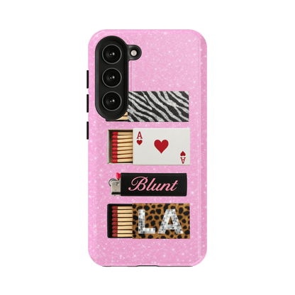 Baby Pink Match Samsung Case - Blunt Cases