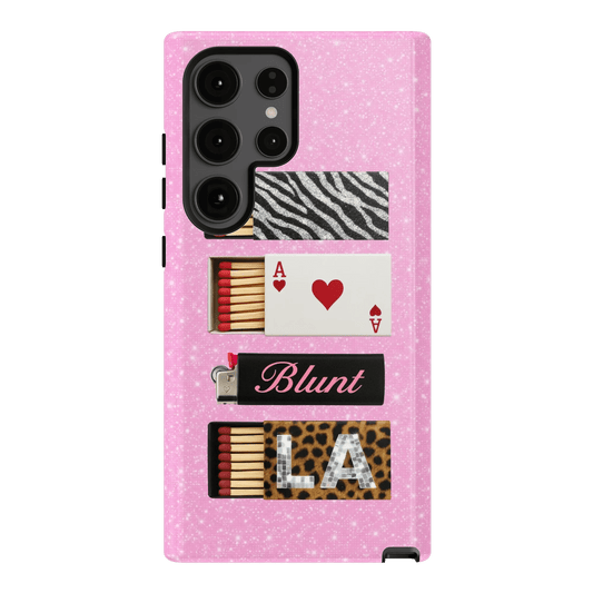 Baby Pink Match Samsung Case - Blunt Cases