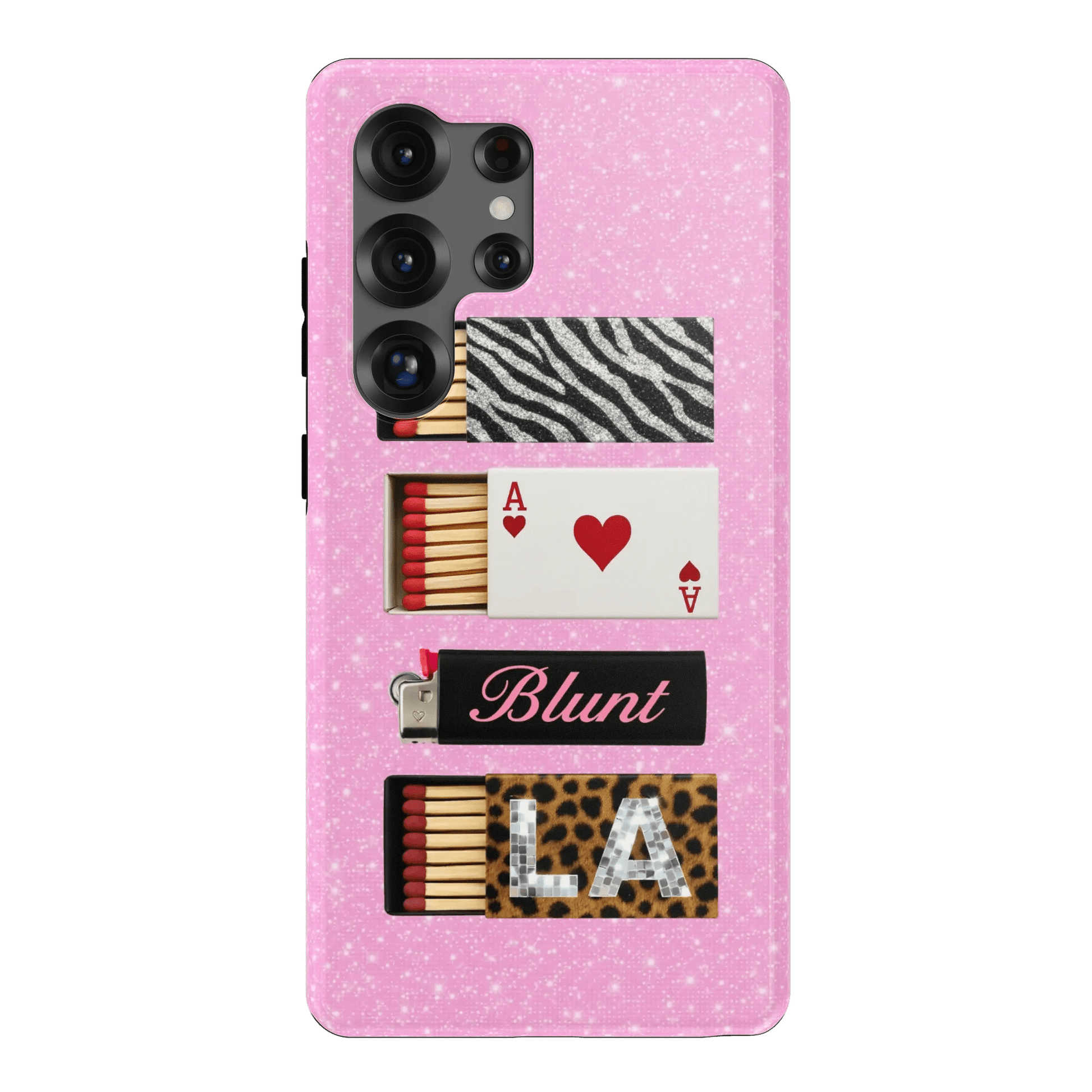 Baby Pink Match Samsung Case - Blunt Cases