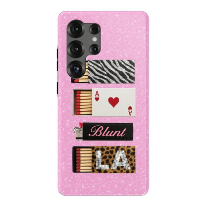 Baby Pink Match Samsung Case - Blunt Cases