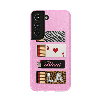 Baby Pink Match Samsung Case - Blunt Cases