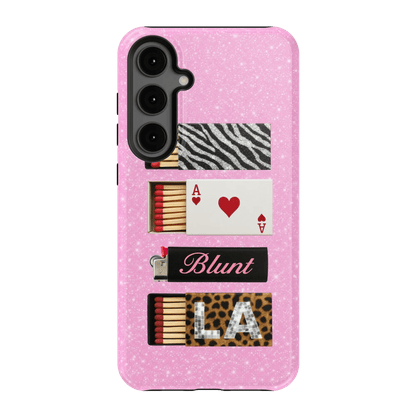 Baby Pink Match Samsung Case - Blunt Cases