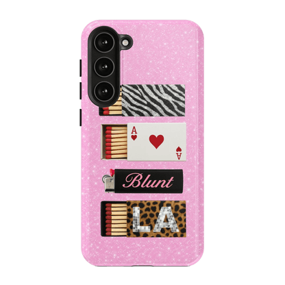 Baby Pink Match Samsung Case - Blunt Cases