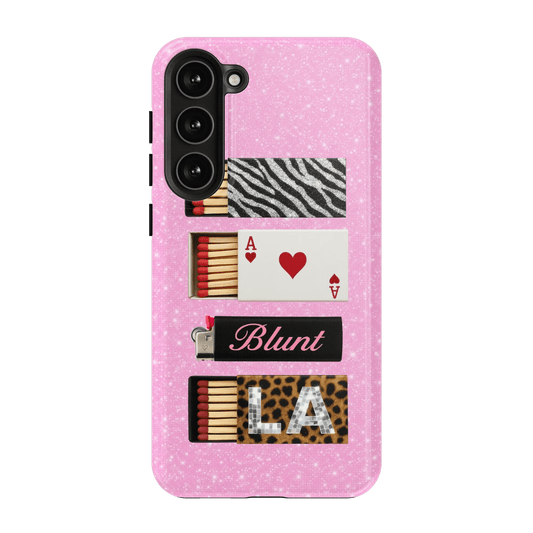 Baby Pink Match Samsung Case - Blunt Cases