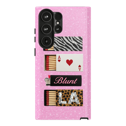 Baby Pink Match Samsung Case - Blunt Cases