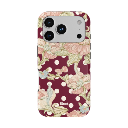 Floral Dottle iPhone Case