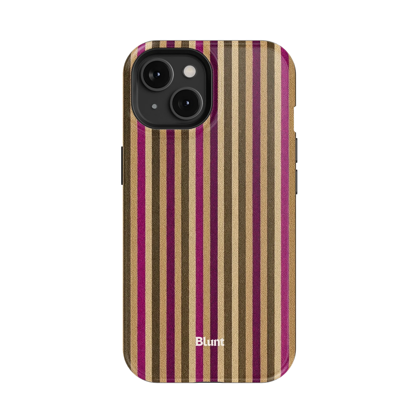 Pecan Stripe iPhone Case