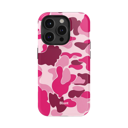 Pink Camo iPhone Case