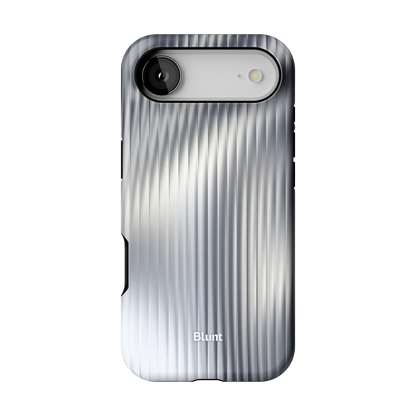 Silver Pulse iPhone Case