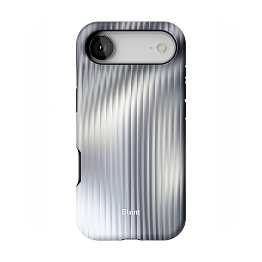 Silver Pulse iPhone Case