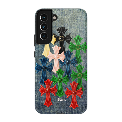 Cross Stitch Samsung Case