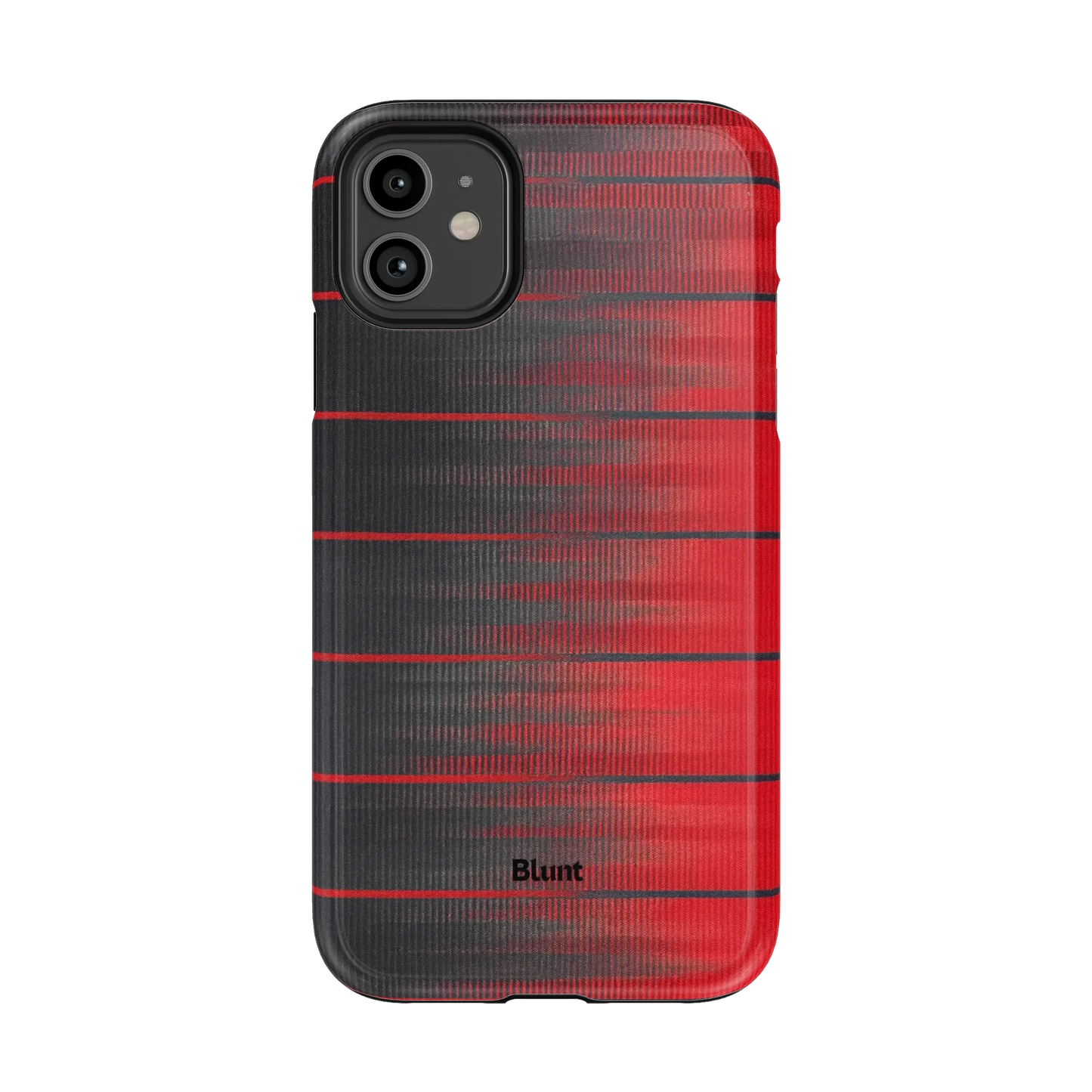 Crimson Stripe iPhone Case