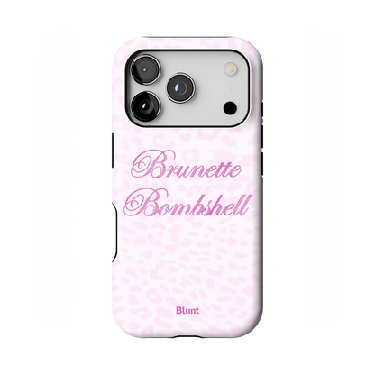 Brunette Bombshell iPhone Case
