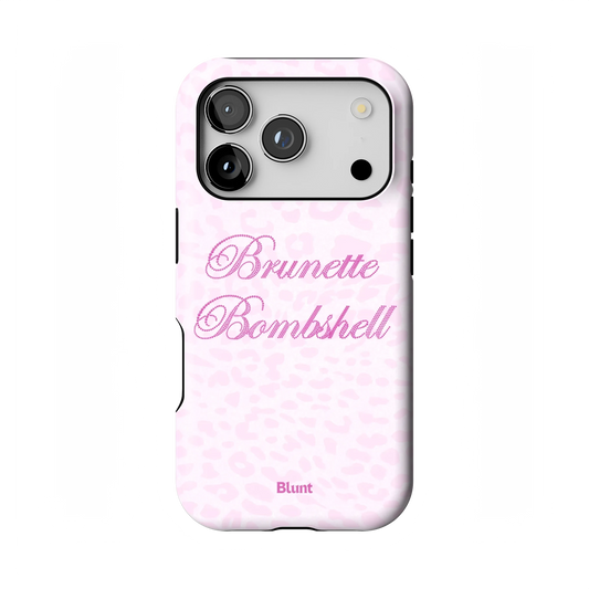 Brunette Bombshell iPhone Case