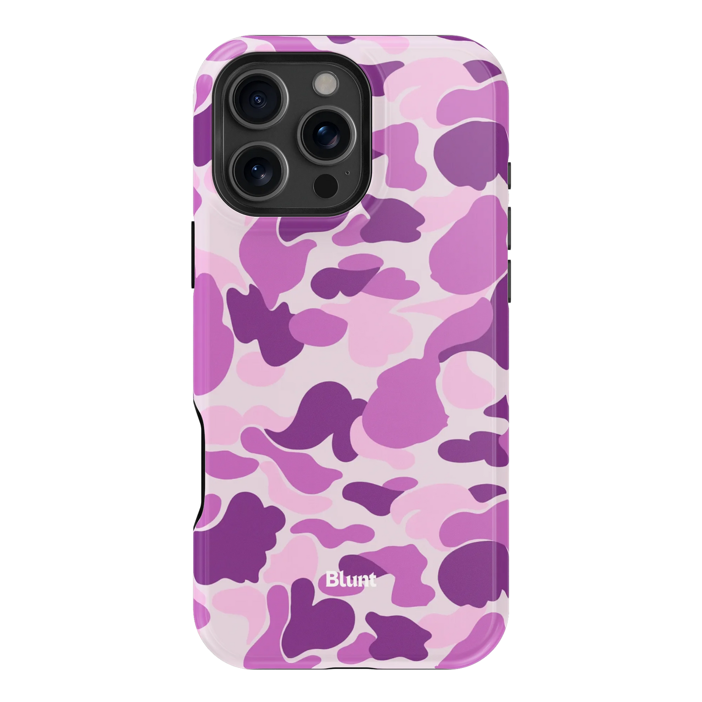 Purple Camo iPhone Case