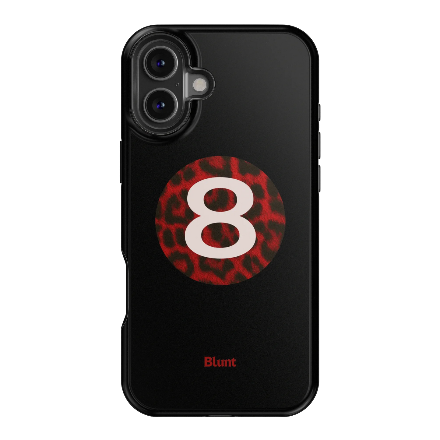 Red Cheetah Magic 8 iPhone Case