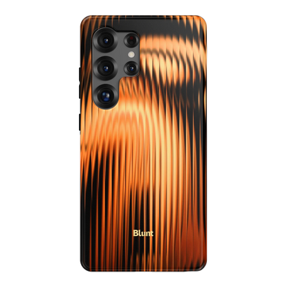 Copper Ripple Samsung Case