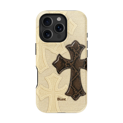 Brownscale Saint iPhone Case