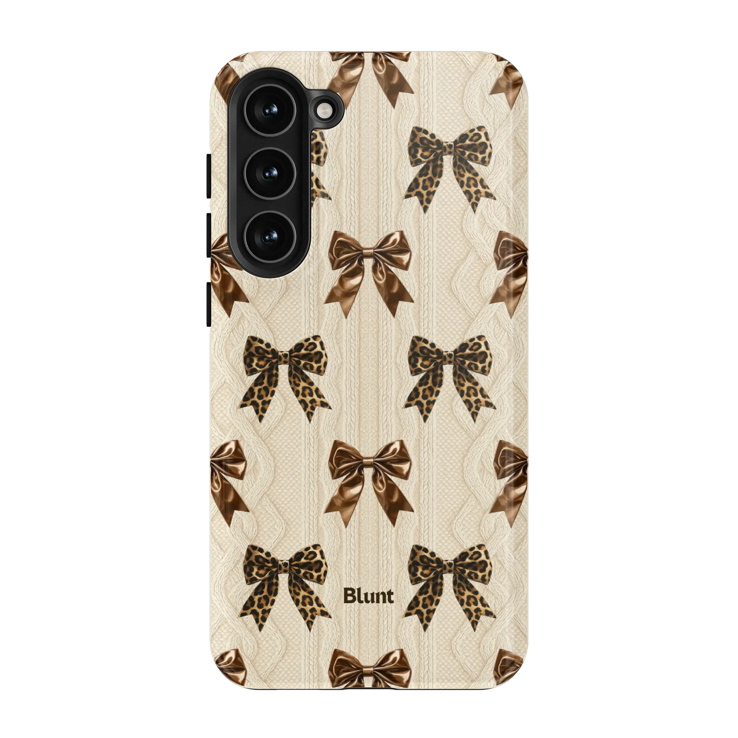 Cheetah Knit Samsung Case