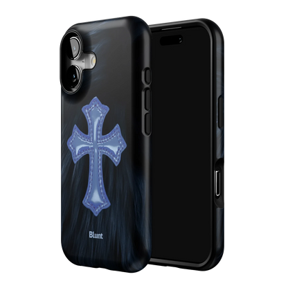 Saint Indigo iPhone Case
