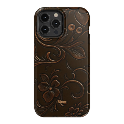 Tooled Leather iPhone Case