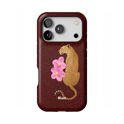 Burgundy Cleo iPhone Case