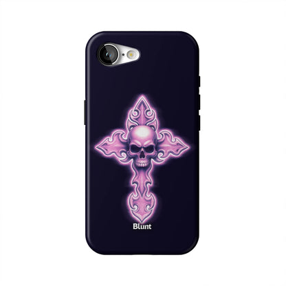 Neon-Cross-iphone-case-iPhone 17 E-1