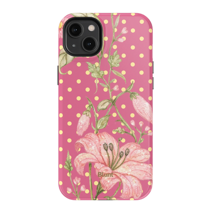 Cherry Blossom Dot iPhone Case