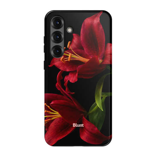 Eclipse Orchid in Red Samsung Case