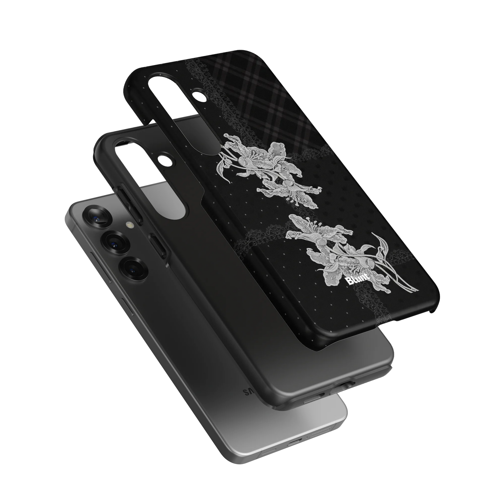 NOIR-PETALS-samsung-case-S25 Plus-3