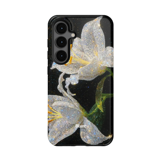 Eclipse Orchid in White Samsung Case