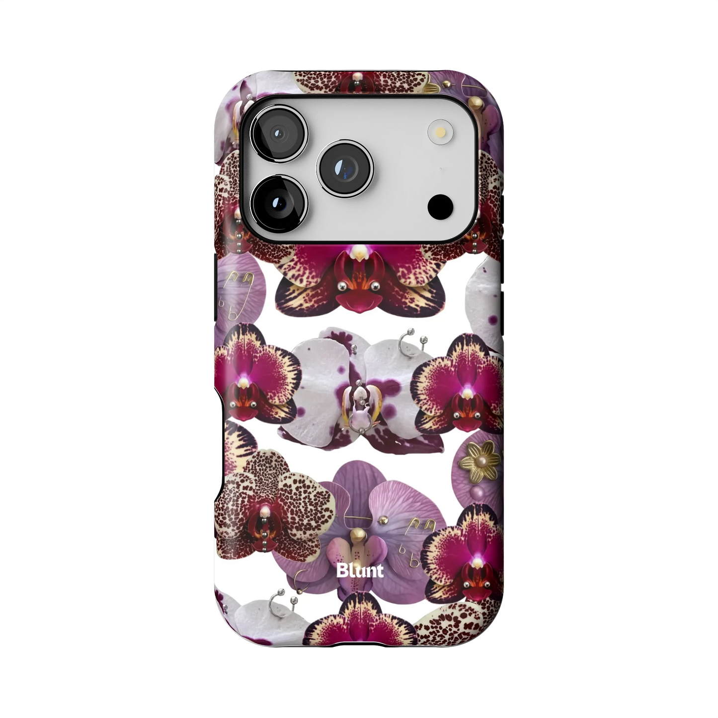 Botanical Orchid iPhone Case
