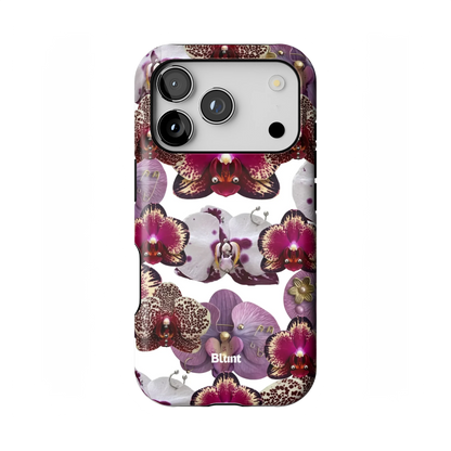 Botanical Orchid iPhone Case