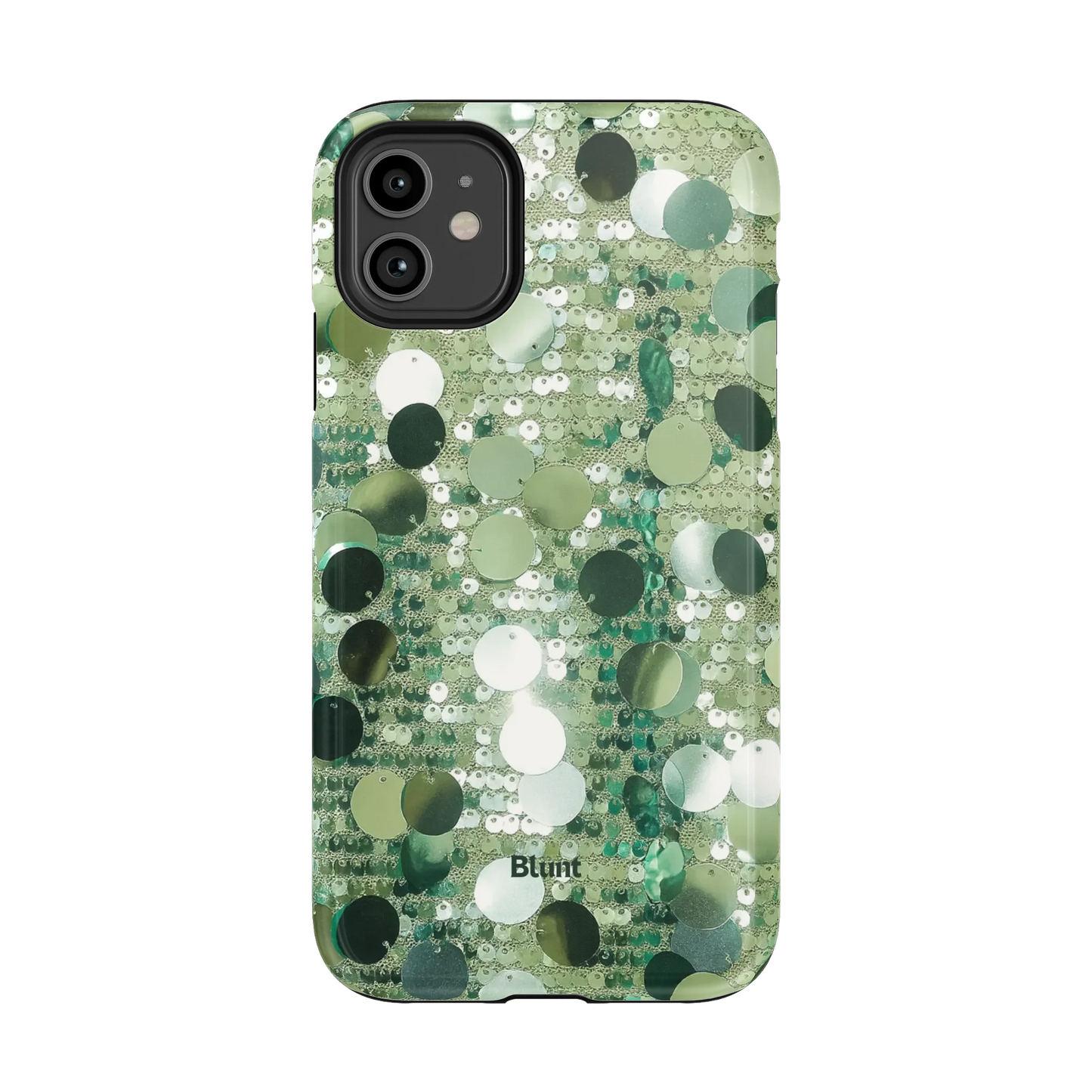 Sage Glitz iPhone Case