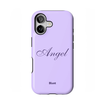 Purple Angel iPhone Case