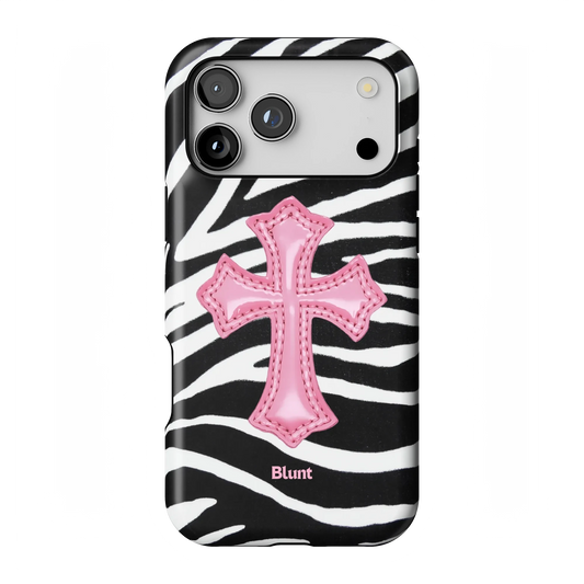 Zebra Halo iPhone Case