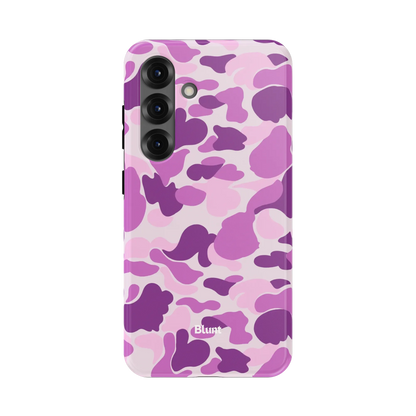 Purple Camo Samsung Case