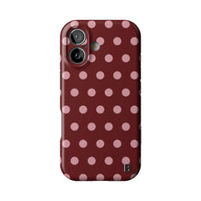 Berry Dot Statement iPhone Case