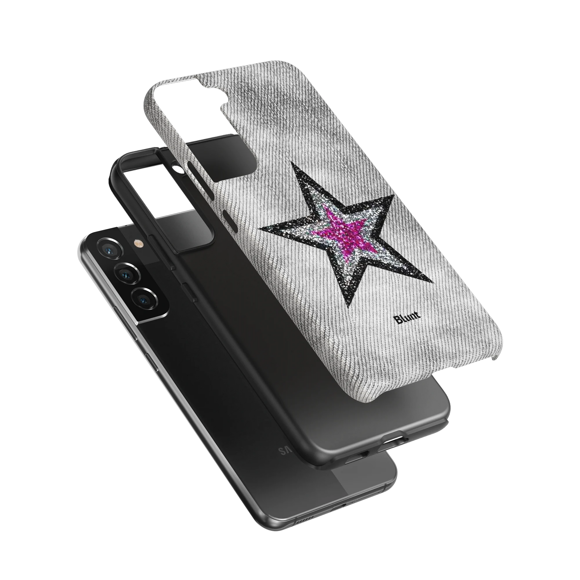 Silver-Starwash-samsung-case-Galaxy S22 Plus-3