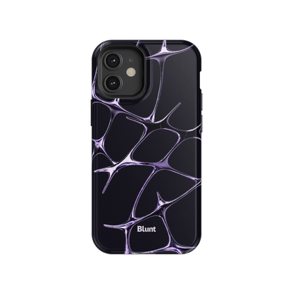 Violet Web iPhone Case