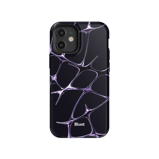 Violet Web iPhone Case