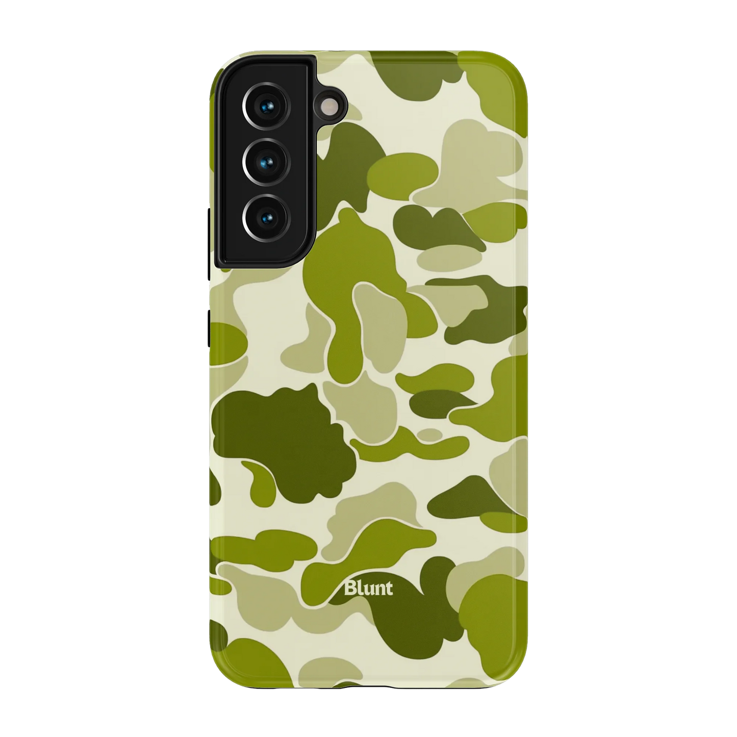 Lime Camo Samsung Case