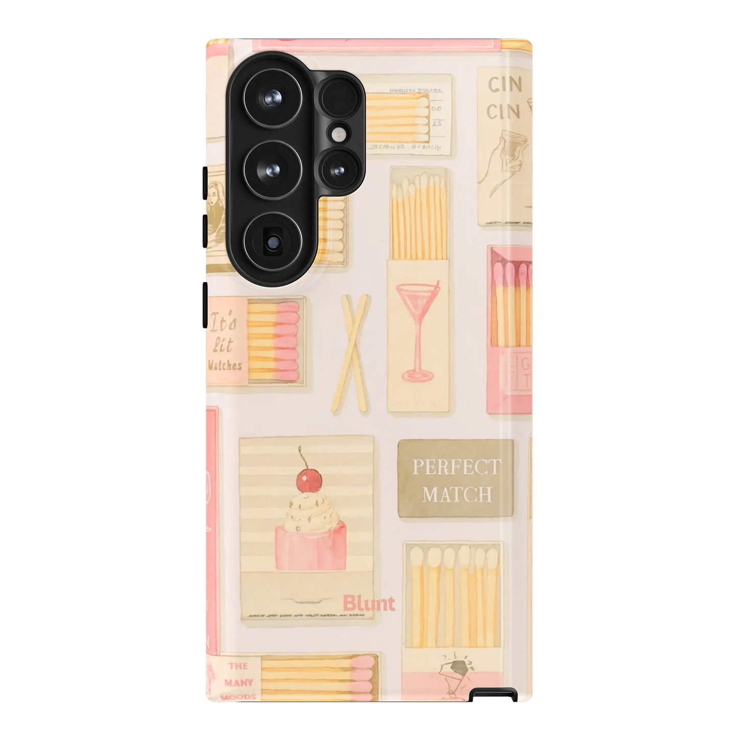 Pink Match Samsung Case