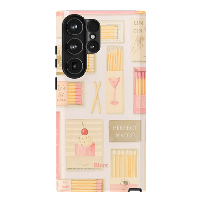 Pink Match Samsung Case