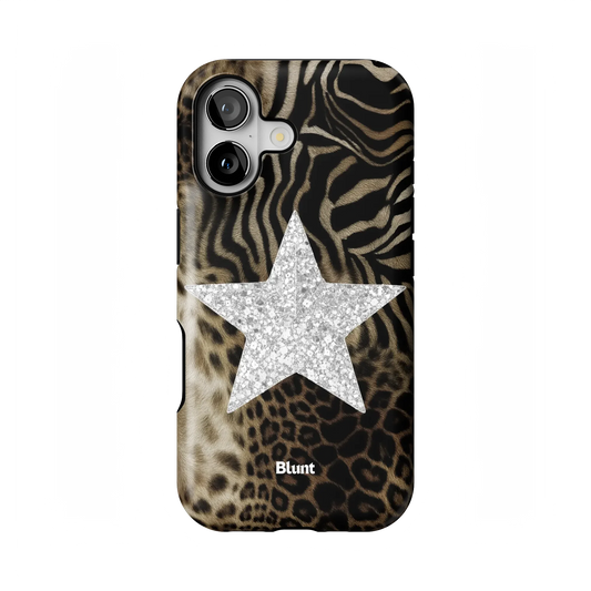 Zebra Star iPhone Case