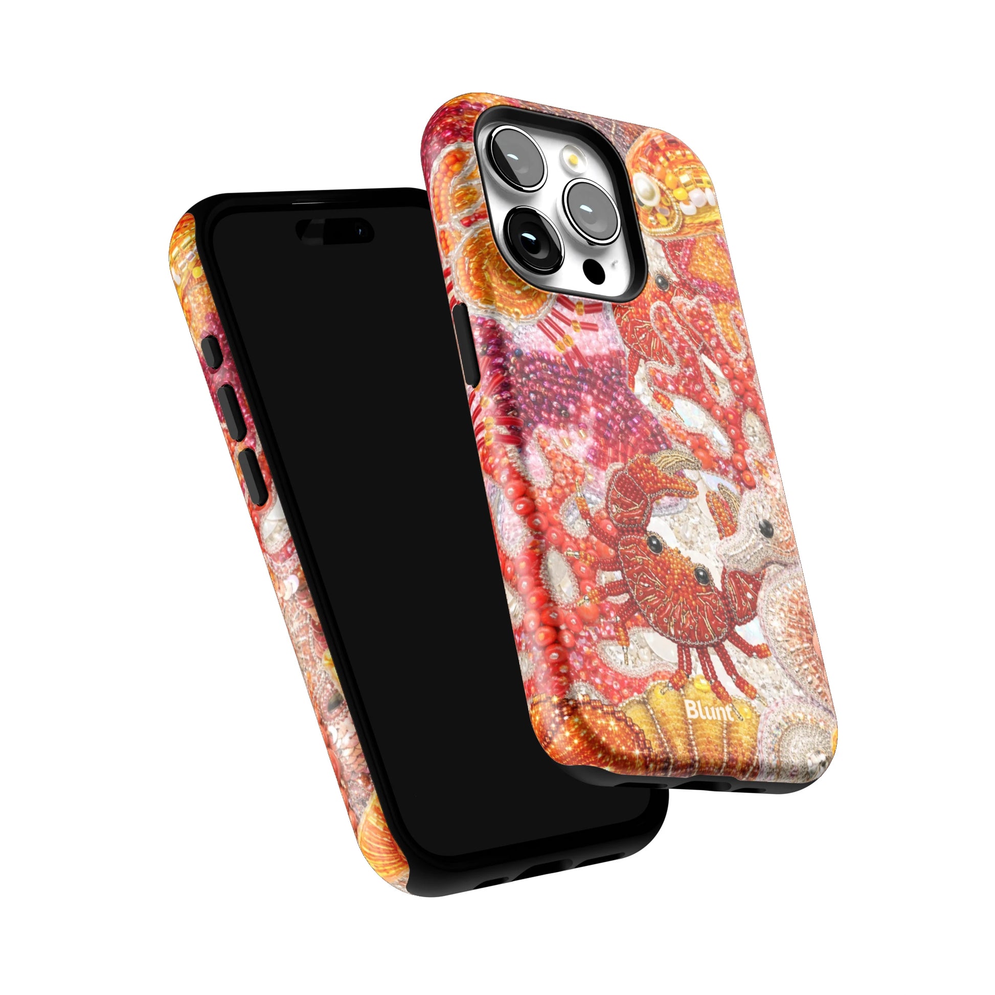 Coral-Luxe-iphone-case-iPhone 15 Pro-5