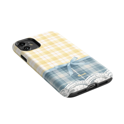 Blue-Lemonplaid-iphone-case-iPhone 11-2