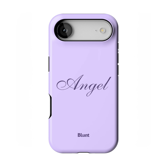 Purple Angel iPhone Case
